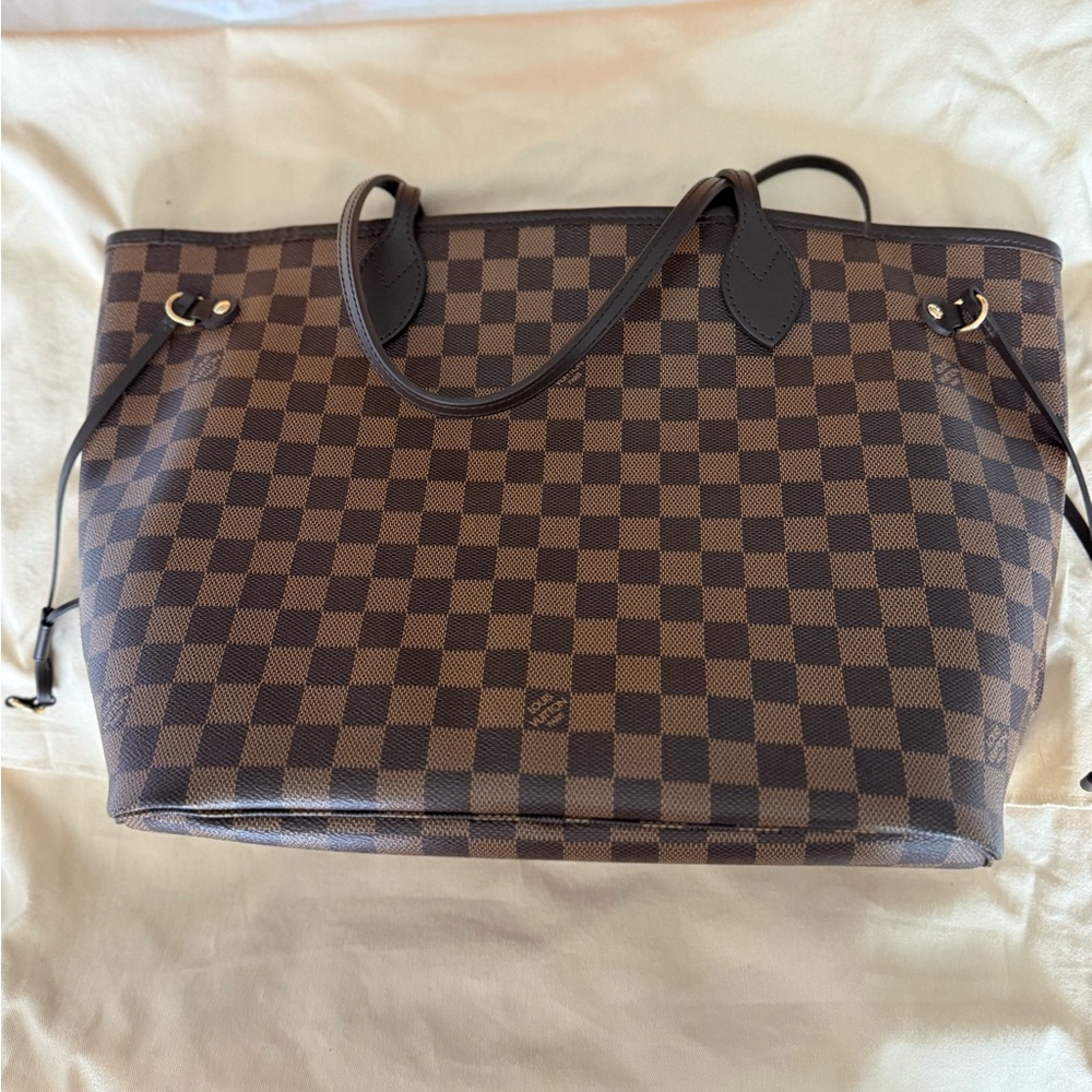 Authentic Louis Vuitton Neverdull MM Tote